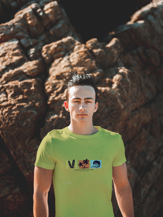 "ready for vacation" Travel theme based T-shirt